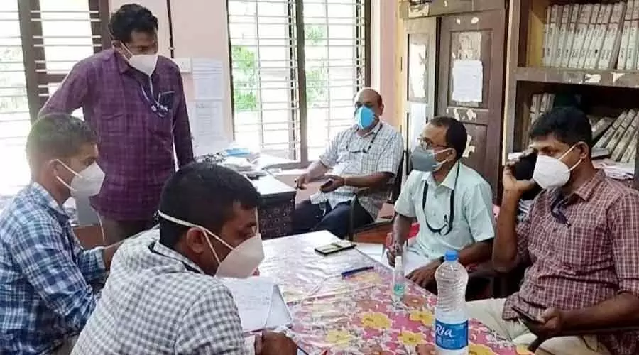 മരംമുറി: വിജിലന്‍സ് സംഘം കുളത്തൂപ്പുഴയില്‍ പരിശോധന നടത്തി