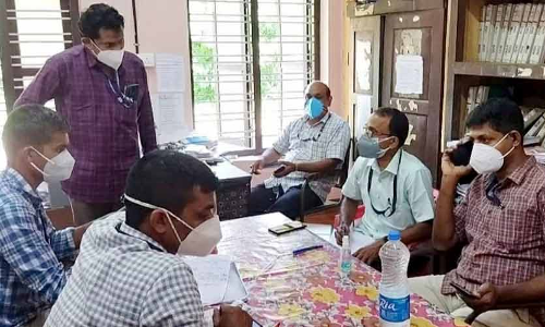 മരംമുറി: വിജിലന്‍സ് സംഘം കുളത്തൂപ്പുഴയില്‍ പരിശോധന നടത്തി