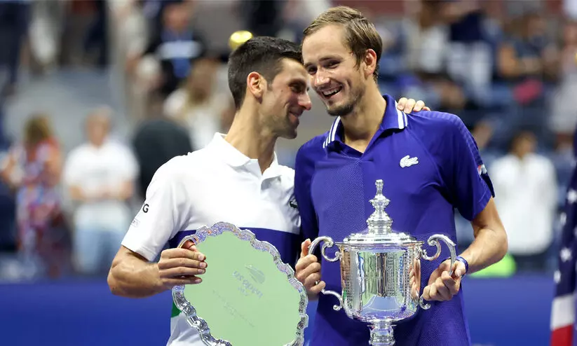 Daniil Medvedev-Novak Djokovic