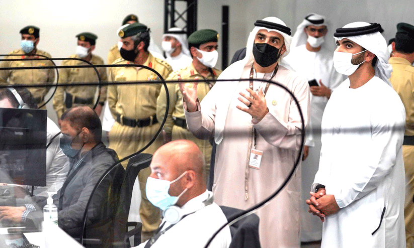 ശൈഖ് മൻസൂർ എക്സ്പോയിലെ സുരക്ഷ മുന്നൊരുക്കം വിലയിരുത്തി ശൈഖ് മൻസൂർ എക്സ്പോയിലെ സുരക്ഷ മുന്നൊരുക്കം വിലയിരുത്തി