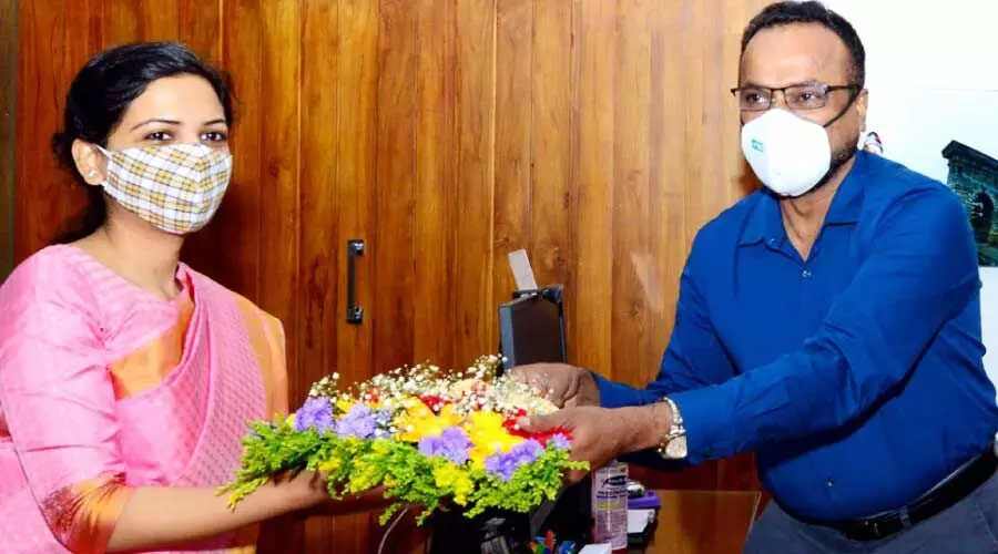 അഫ്സാന പര്വീണ് കലക്ടറായി ചുമതലയേറ്റു അഫ്സാന പര്വീണ് കലക്ടറായി ചുമതലയേറ്റു