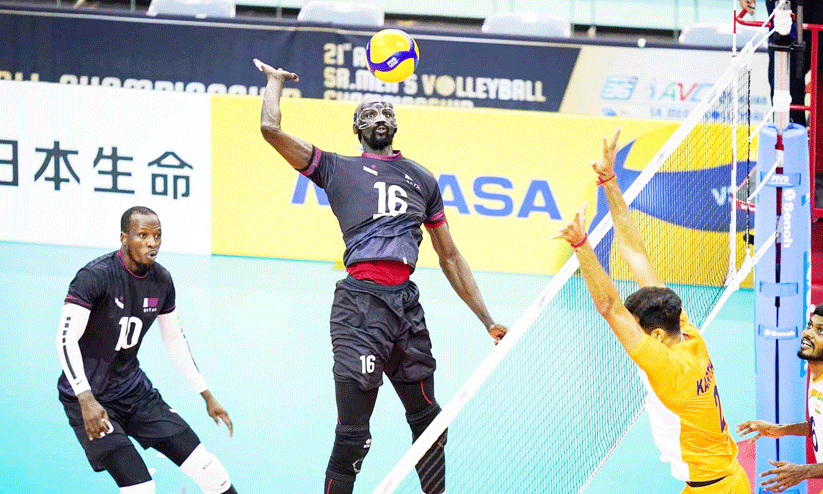 ഏ​ഷ്യ​ൻ വോ​ളി: ഇ​ന്ത്യ​യെ വീ​ഴ്​​ത്തി ഖ​ത്ത​ർ