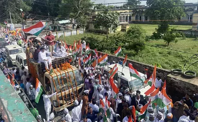 രാമരാജ്യവും ദേശീയതയും ഉയർത്തി അയോധ്യയിൽ പ്രചാരണത്തിന്​ തുടക്കമിട്ട്​ ആപ്
