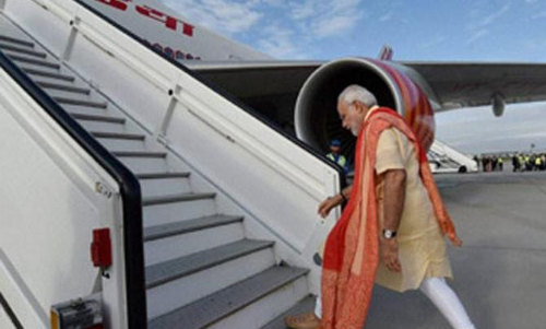 modi travel