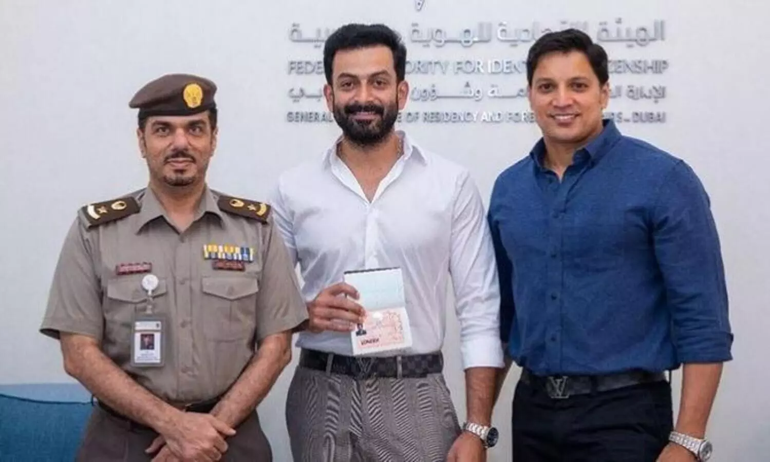 getting the golden visa before joining gold says prithviraj