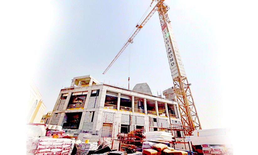 ദു​​​ബൈ​​​യി​​​ലെ ക്ഷേ​​​ത്ര​​​നി​​​ർ​​​മാ​​​ണം പ​​​കു​​​തി പി​​​ന്നി​​​ട്ടു; ഇനി പൂർത്തീകരണ പ്രവർത്തനങ്ങൾ