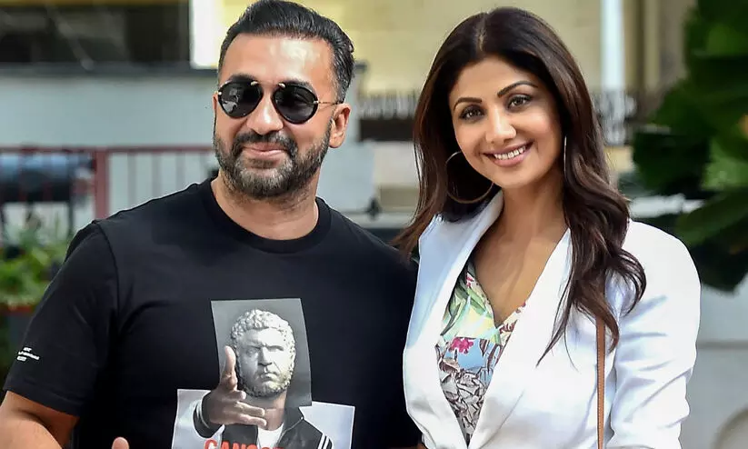 Raj Kundra and Shilpa Shetty