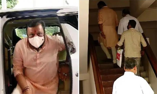 സുരേഷ് ഗോപി പാലാ ബിഷപ്പ് ഹൗസിൽ