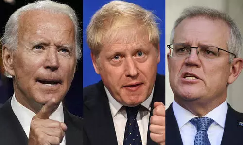 പുതിയ പ്രതിരോധകരാറുമായി യു.എസും യു.കെയും ആസ്​ട്രേലിയയും; വിമർശനവുമായി ചൈനയും ഫ്രാൻസും