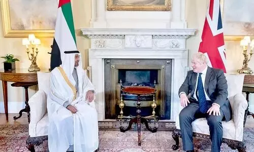 ശൈ​ഖ്​ മു​ഹ​മ്മ​ദ്​ ബി​ൻ സാ​യി​ദ്​ ബ്രി​ട്ട​നി​ൽ