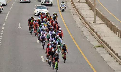 സ​ലാ​ല സൈ​ക്ലി​ങ്​ ടൂ​റി​ന്​ ഉ​ജ്ജ്വ​ല പ​രി​സ​മാ​പ്​​തി