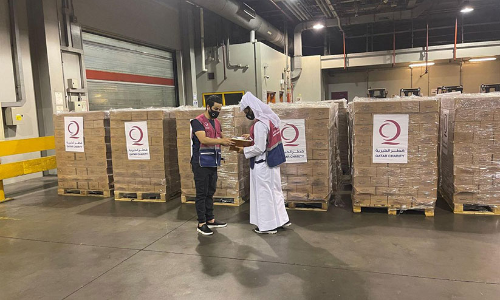 അഫ്​ഗാന്​ ആശ്വാസവുമായി ഖത്തറി​െൻറ ആറാം വിമാനമെത്തി