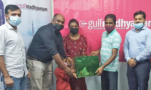 ഗൾഫ്​ മാധ്യമം ഓണപ്പൂക്കളം: സമ്മാനം വിതരണം ചെയ്​തു