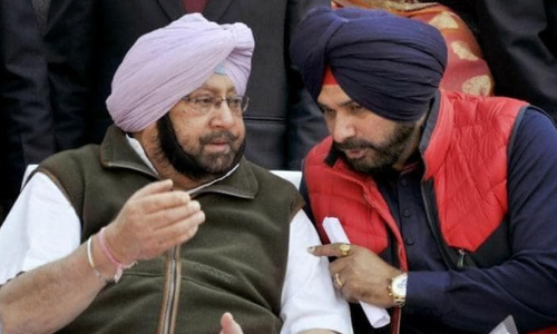 amarinder singh-navjot sidhu