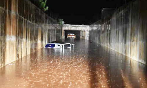 കാർ സബ്​വേയിലെ ​െവള്ളത്തിൽ മുങ്ങി; വനിത ഡോക്ടർ മരിച്ചു