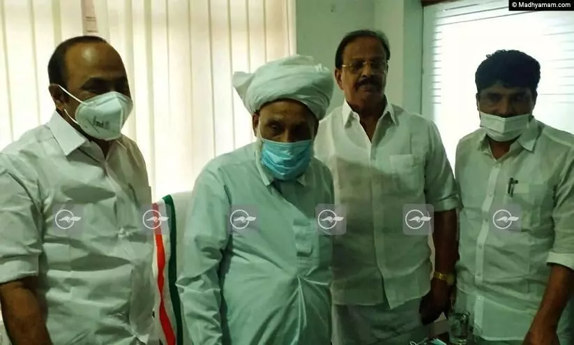 സൗഹാർദ നീക്കം സജീവമാക്കി കോൺഗ്രസ്; നേതാക്കൾ സമസ്​ത നേതാക്കളെ സന്ദർശിച്ചു