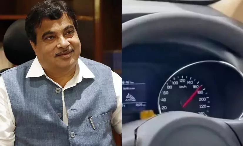 Union Minister Nitin Gadkaris Kia Carnival Clocks 170 Kmph During Delhi Union Minister Nitin Gadkaris Kia Carnival Clocks 170 Kmph During Delhi