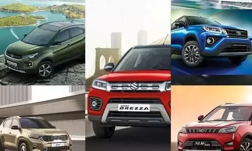 Top 5 Selling Compact SUVs In india Maruti Suzuki Vitara Brezza