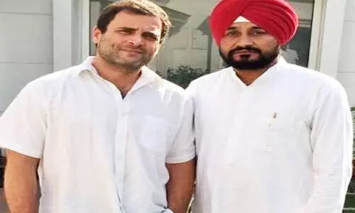 Charanjit Singh Channi, Rahul Gandhi