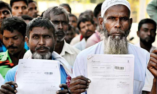 2019ൽ പ്രസിദ്ധീകരിച്ച ദേശീയ പൗരത്വപട്ടിക (എൻ.ആർ.സി) അന്തിമം -അസം വിദേശ ട്രൈബ്യൂണൽ