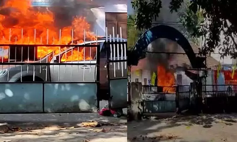 car caught fire 21921 car caught fire 21921