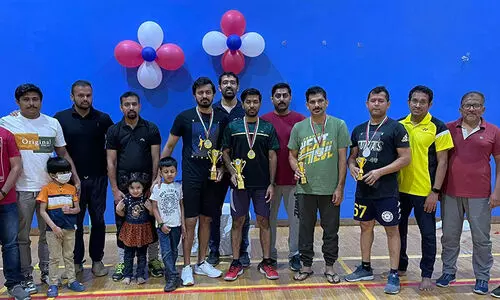 യൂ​ത്ത് ഇ​ന്ത്യ ബാ​ഡ്മി​ൻ​റ​ൺ: അ​ബു​ഹ​ലീ​ഫ ജേ​താ​ക്ക​ൾ