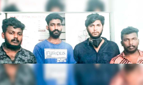 കടയുടമയെ തടഞ്ഞ് പണം കവർന്ന നാലുപേർ അറസ്​റ്റിൽ; സ​മീ​പ ബേ​ക്ക​റി​യി​ലെ ജീ​വ​ന​ക്കാ​ര​ൻ ക​വ​ർ​ച്ച​യു​ടെ ആ​സൂ​ത്ര​ക​നെ​ന്ന് പൊ​ലീ​സ്