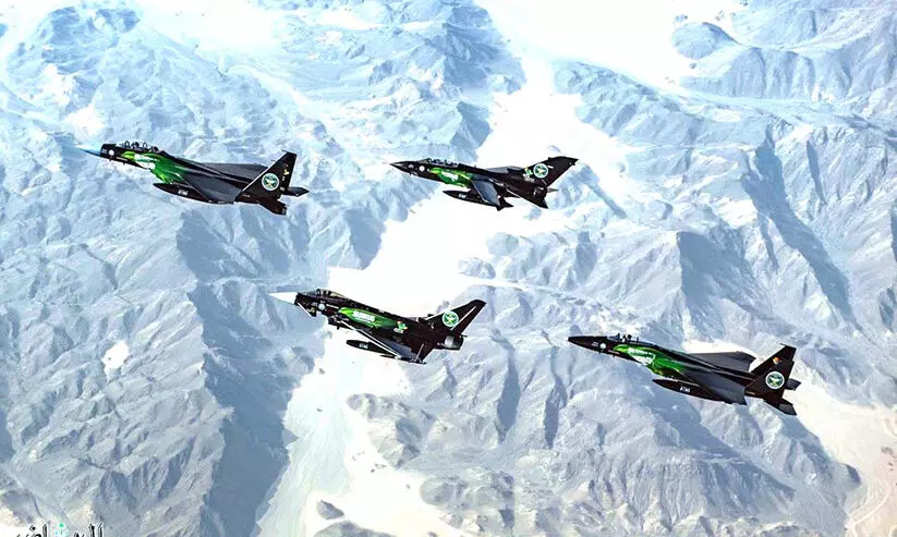 എ​യ​ർ​ഷോ​ക്ക്​ ജി​ദ്ദ​യി​ലും ത്വാ​ഇ​ഫി​ലും തു​ട​ക്കം