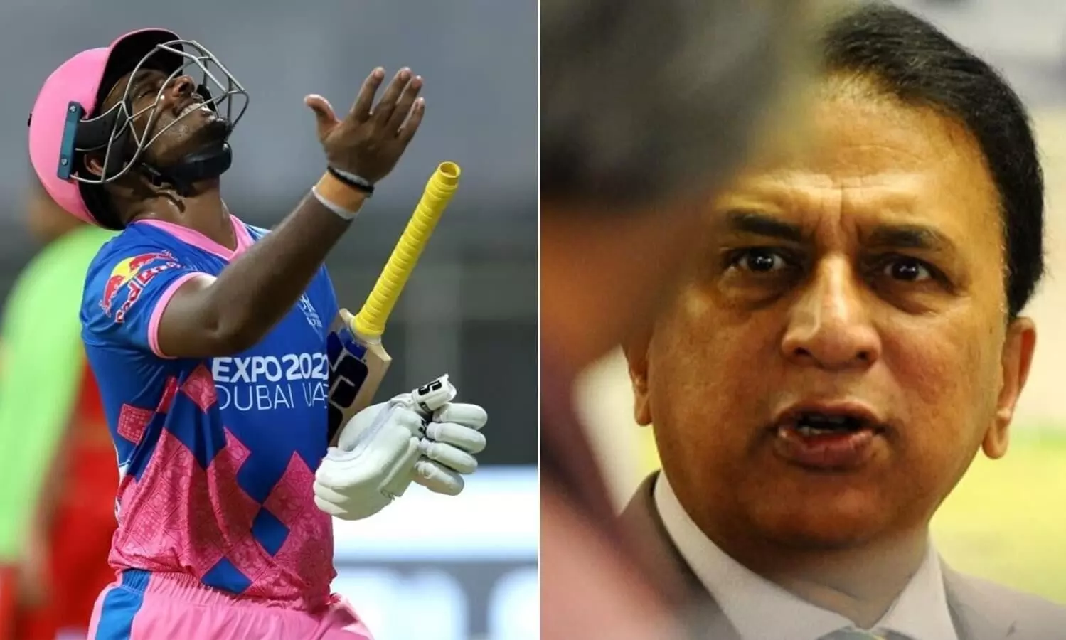 sanju and gavaskar sanju and gavaskar