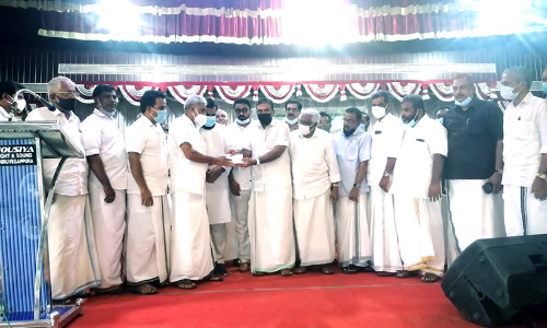 പ​ട്ടാ​മ്പി കെ.​എം.​സി.​സി സു​ര​ക്ഷ പ​ദ്ധ​തി   ആ​നു​കൂ​ല്യം വി​ത​ര​ണം ചെ​യ്തു