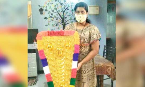 നിറക്കൂട്ടുകളുടെ ലോകത്ത് വിസ്മയങ്ങൾ തീർത്ത് അനിഷ