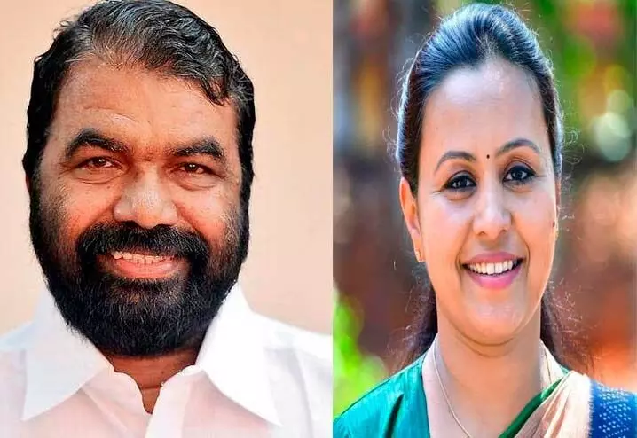 Ministers V. Sivankutty and Veena George