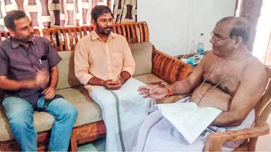 കേ​ര​ളീ​യ വാ​ദ്യ​ക​ല ച​രി​ത്ര​ത്തി​െൻറ നാ​ല് നൂ​റ്റാ​ണ്ട്;  ച​രി​ത്ര​പു​സ്ത​കം അ​വ​സാ​ന ഘ​ട്ട​ത്തി​ലേ​ക്ക്