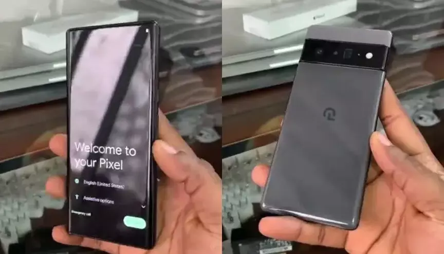 ദേ ഇങ്ങനെയാണ്​ ഗൂഗ്​ൾ പിക്​സൽ 6 പ്രോ..; ഹാൻഡ്​സ്​-ഓൺ വിഡിയോ ലീക്കായി