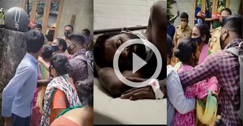 കൂലിയെച്ചൊല്ലി തർക്കം: കി​ണ​റ്റി​ലേ​ക്ക് ക​ല്ലി​ട്ട് തൊ​ഴി​ലാ​ളി​യെ കൊ​ല്ലാ​ൻ ശ്ര​മം