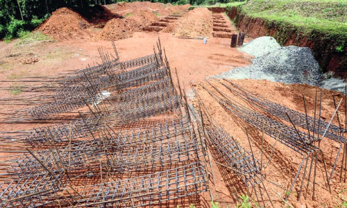 Malappuram Govt. Womens College building Construction began