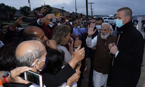 മോദി വാഷിങ്ടണില്‍; സ്വീകരണം