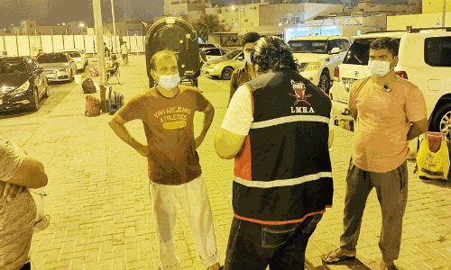 എൽ.എം.ആർ.എ പരിശോധന: അനധികൃത തൊഴിലാളികൾ പിടിയിൽ