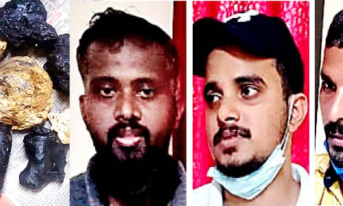 വി​ൽ​പ​ന​ക്കെ​ത്തി​ച്ച 50 ലക്ഷത്തോളം രൂപയുടെ ആംബർഗ്രീസ് പിടികൂടി