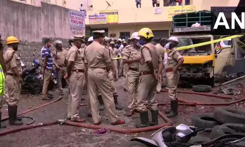 blast bengaluru firecracker godown