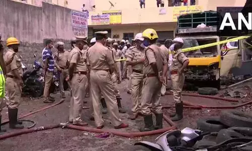 blast bengaluru firecracker godown