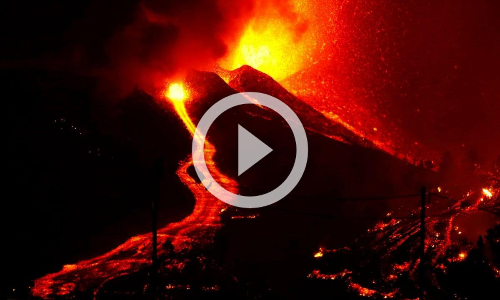 ലോകത്തെ നടുക്കി ലാ പാമയിലെ ലാവാപ്രവാഹം