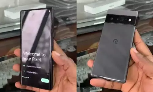 ദേ ഇങ്ങനെയാണ്​ ഗൂഗ്​ൾ പിക്​സൽ 6 പ്രോ..; ഹാൻഡ്​സ്​-ഓൺ വിഡിയോ ലീക്കായി