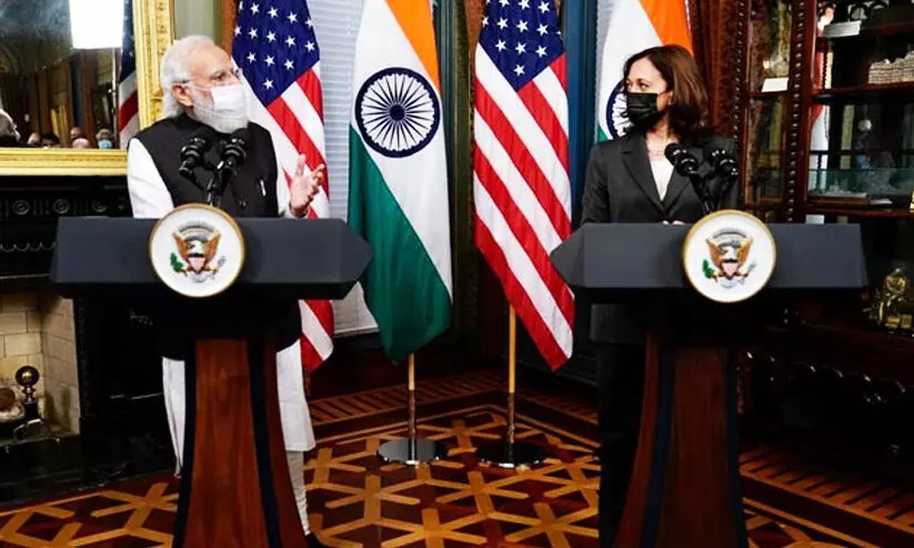 Narendra Modi -Kamala Harris