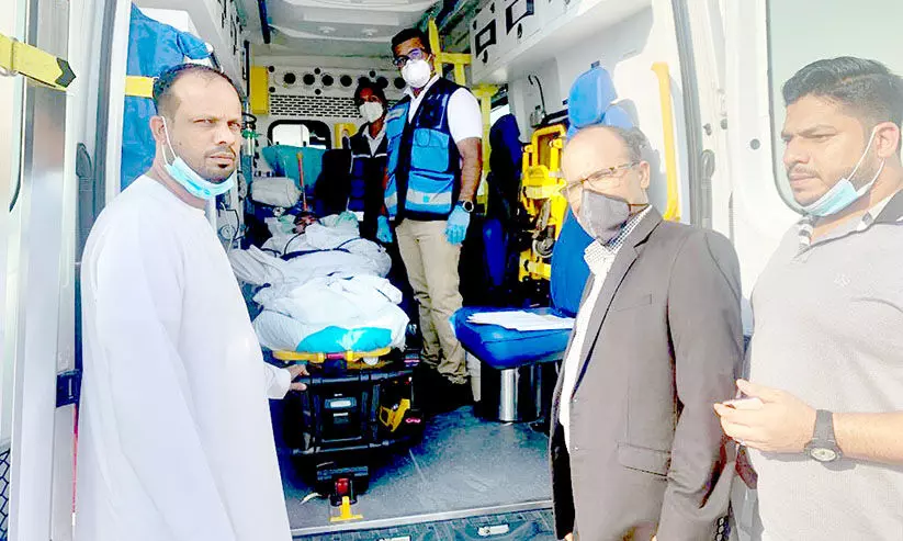 ആ​ശു​പ​ത്രി അ​ധി​കൃ​ത​രു​ടെ ക​രു​ണ; മ​റി​യു​മ്മ​യെ നാ​ട്ടി​ലേ​ക്ക​യ​ച്ചു