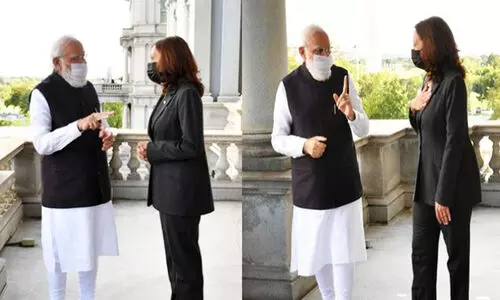 Narendra-Modi--Kamala-Harris