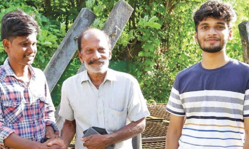 ആഴങ്ങളിൽനിന്ന്​ അജിത്തി​െൻറ നിലവിളി; രക്ഷകരായി ഷൺമുഖനും സഞ്​ജയും