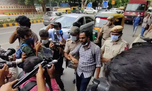 അസമിലെ പൊലീസ് ക്രൂരത: അസം ഭവനിലേക്ക് മാർച്ച്​ നടത്തിയ ഫ്രറ്റേണിറ്റി നേതാക്കൾ അറസ്റ്റിൽ