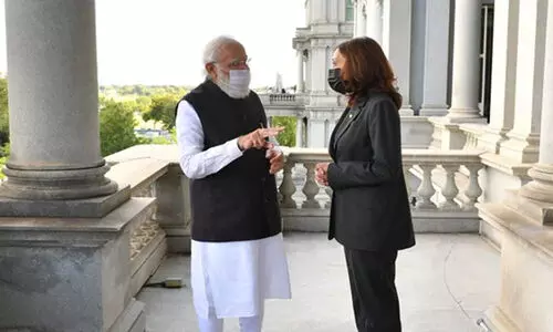 narendra Modi,Kamala Harris,