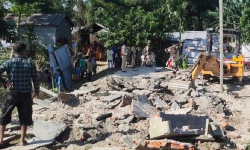 അസമിൽനിന്ന്​ ഞെട്ടിക്കുന്ന വാർത്തകൾ: മൂന്നു​ ദിവസംകൊണ്ട്​ 5000 പേരെ കിടപ്പാടങ്ങളിൽനിന്ന്​ ആട്ടിയോടിച്ചു